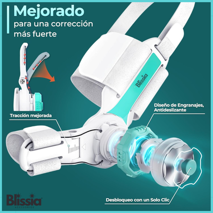 Corrector de Juanetes Ajustable con Botón - Separador de Dedos para Aliviar Presión y Rozaduras en el Pie