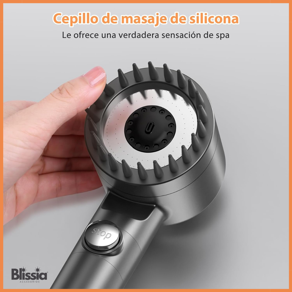 ALCACHOFA DE DUCHA ANTI-IMPUREZAS - BLISSIA