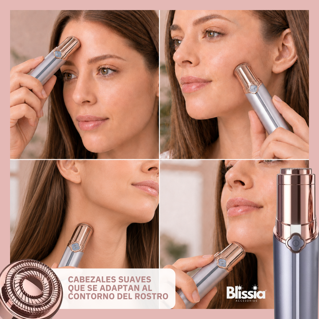SilkFace™ - Depiladora facial sin dolor para un rostro suave en 2 minutos