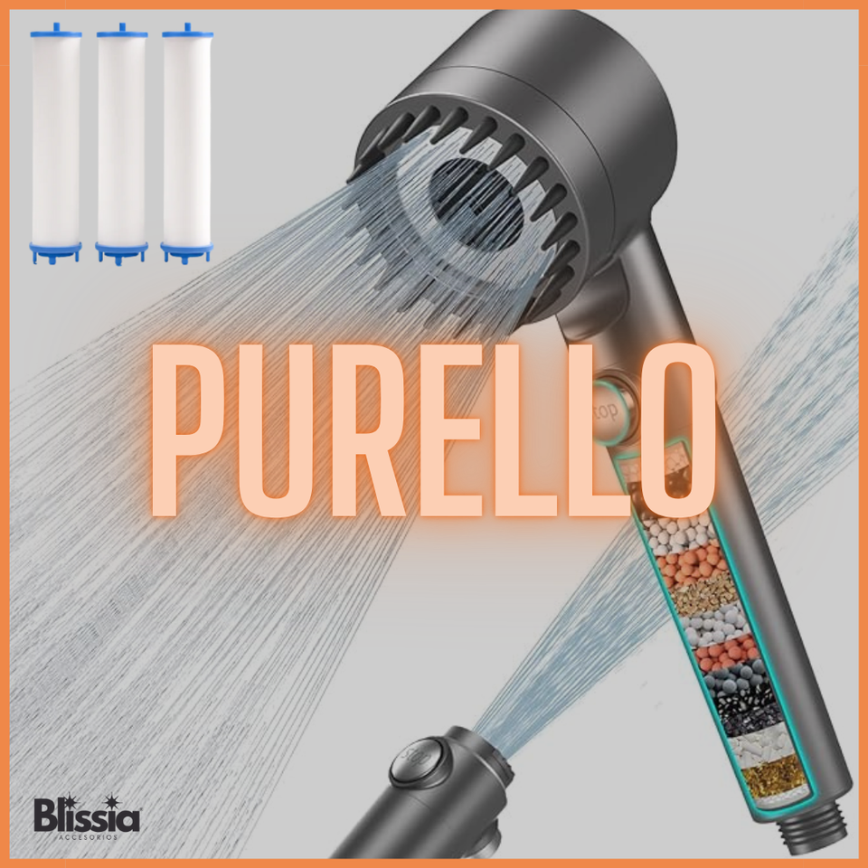 ALCACHOFA DE DUCHA ANTI-IMPUREZAS - BLISSIA