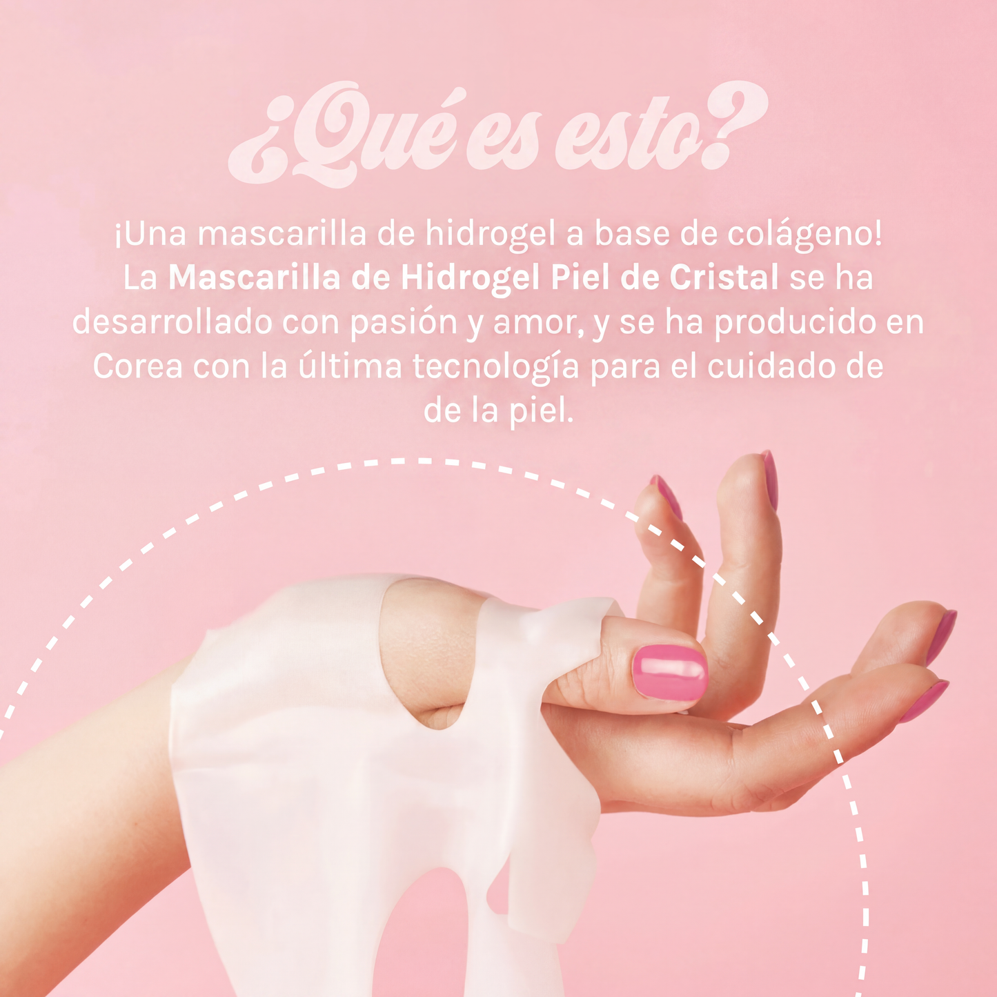 Mascarilla facial de Bio Colágeno