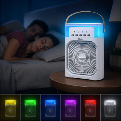 BreezeGo™ - Enfriador portátil 4 en 1 para crear tu zona de frescor personal