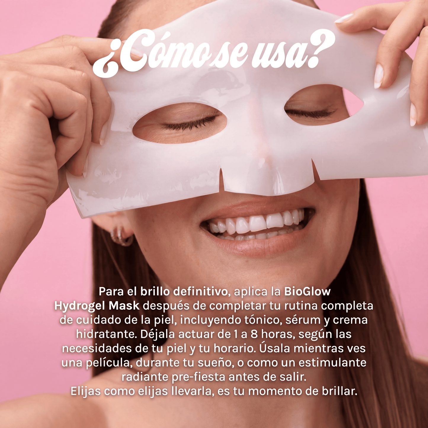 Mascarilla facial de Bio Colágeno