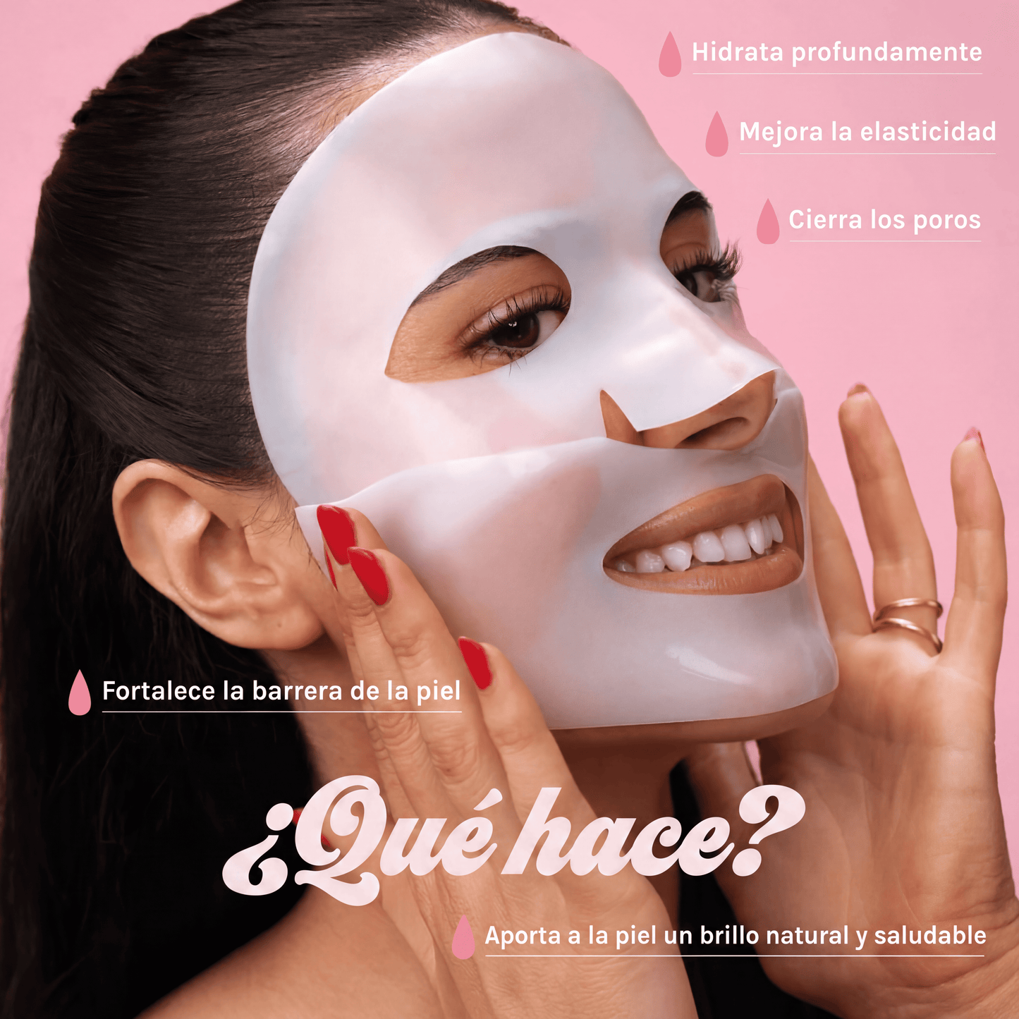 Mascarilla facial de Bio Colágeno