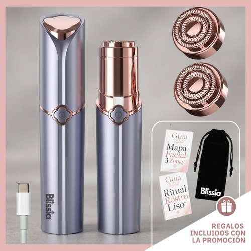 SilkFace™ - Depiladora facial sin dolor para un rostro suave en 2 minutos